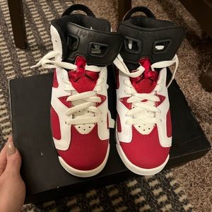 Worn once  Jordan Carmine 6s